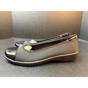 Laura Scott Comfort Women's "JOYCE" Slip On Shoe Black Size 8.5 M